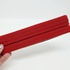 Elástico colorido chato 7mm - Vermelho (pacte com 10 metros)